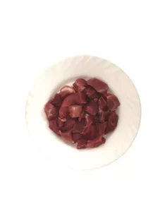 Csont nélküli sertés comb kockázva