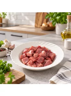 Csont nélküli sertés lapocka kockázva